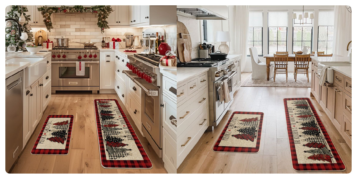 Best Christmas Kitchen Mat